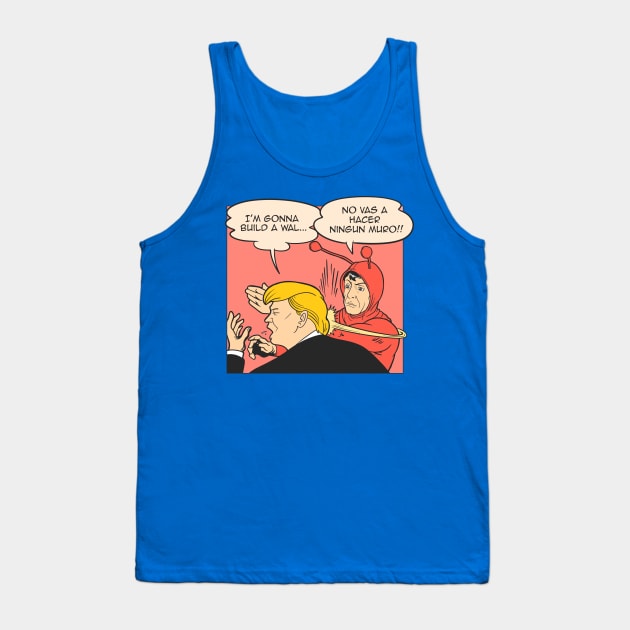 Wall spanish version Tank Top by Cromanart